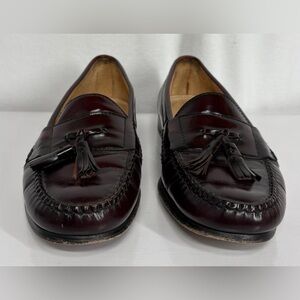 Cole Haan Dark Brown Tassel Loafers